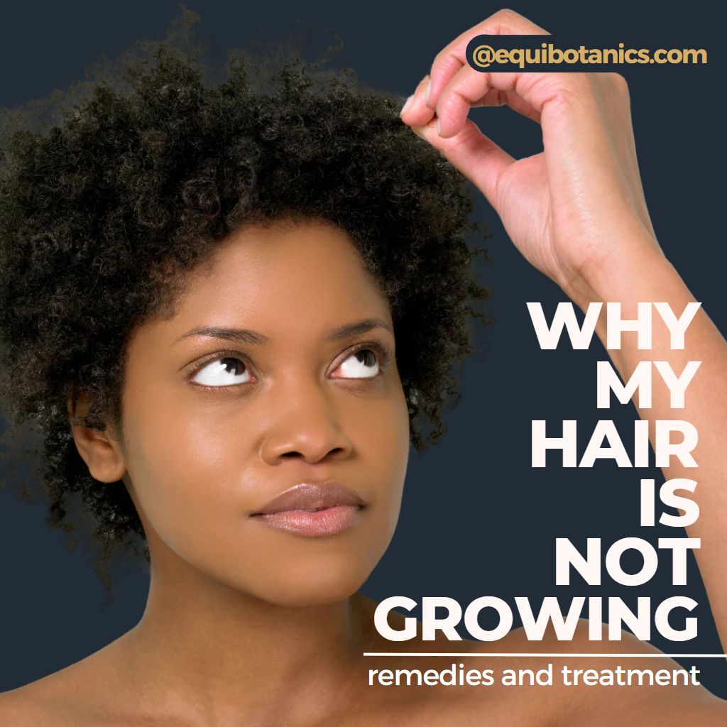 black hair not growing