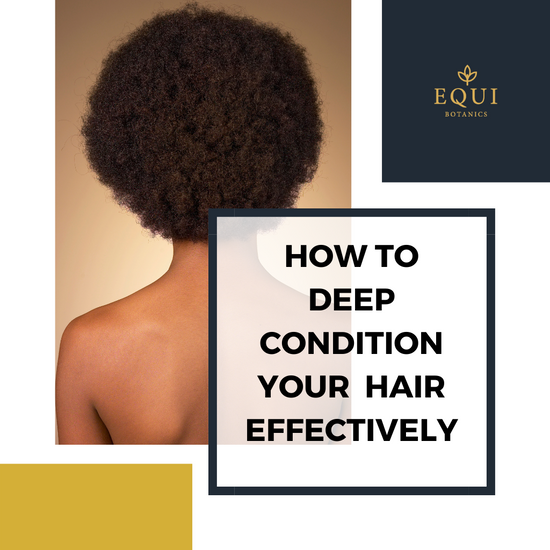 how to deep condition your hair for stronger, longer, thicker hair