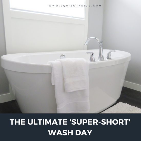 The Ultimate 'super-short' Wash Day