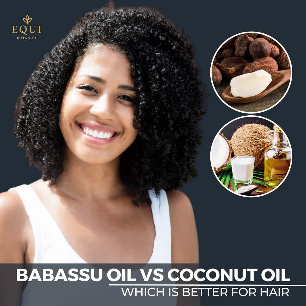 babassu and coconut oil for hair